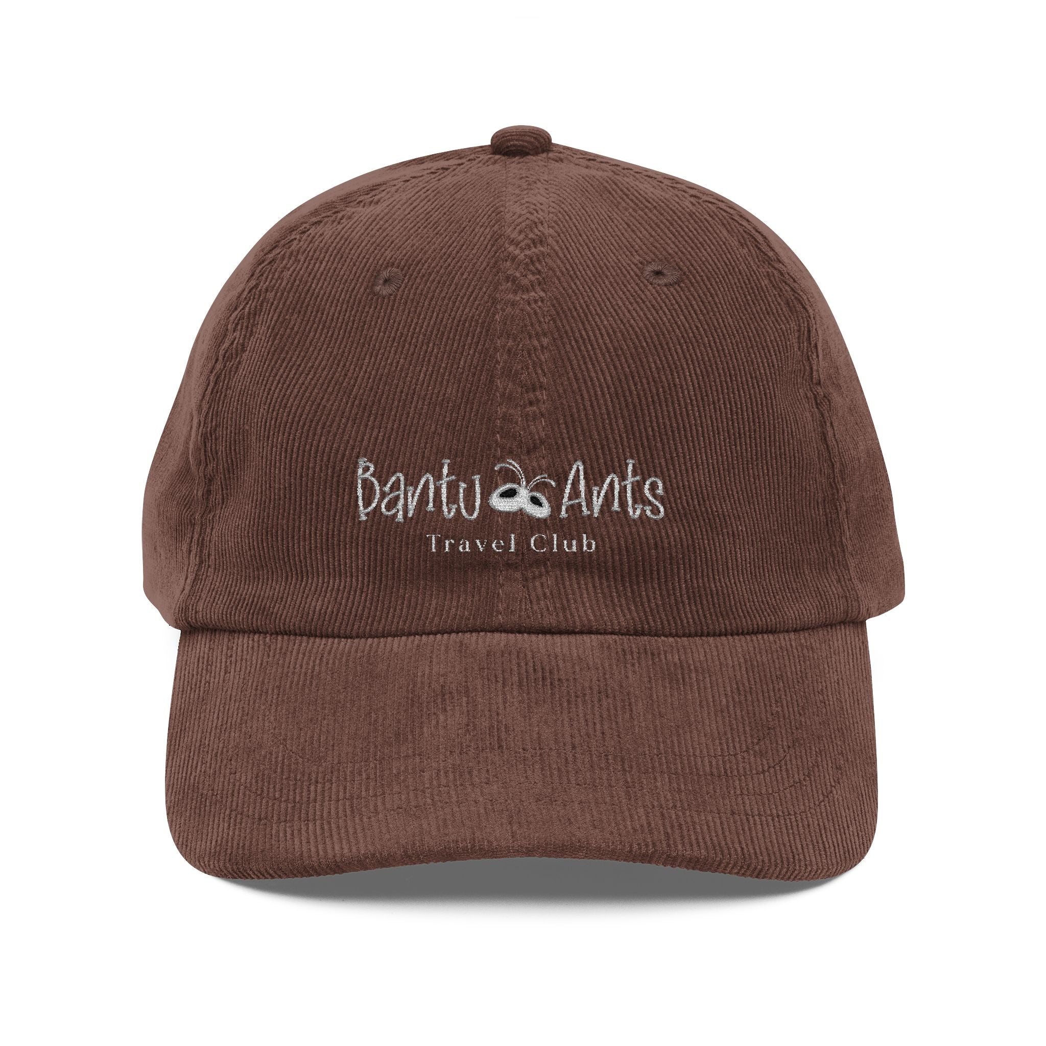 Travel Club Vintage Corduroy Cap